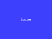 Tablet Screenshot of linecross.co.uk